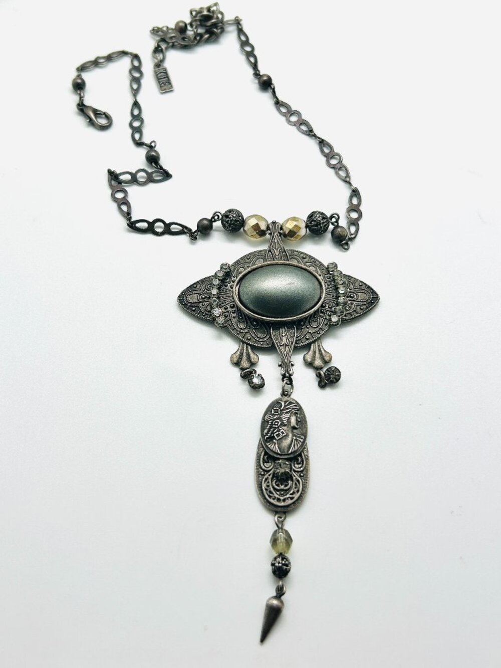 Vintage KIEN Gothic Victorian Revival Necklace